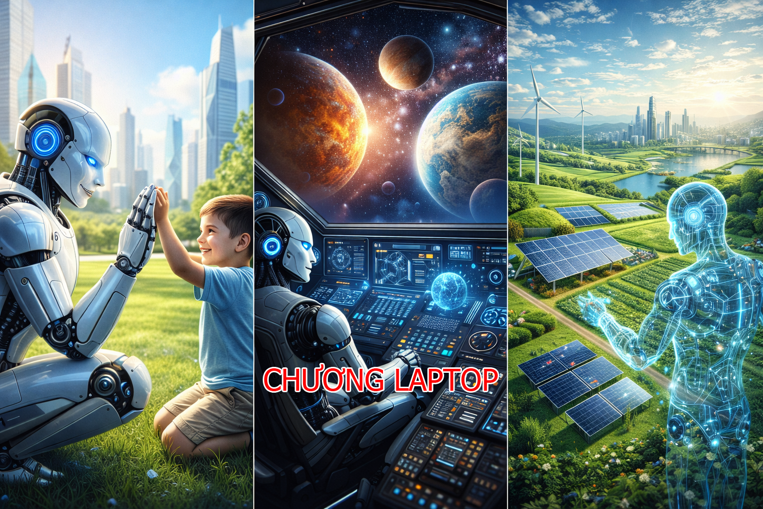 Thế giới với sự phát triển bền vững nhờ vào AGI